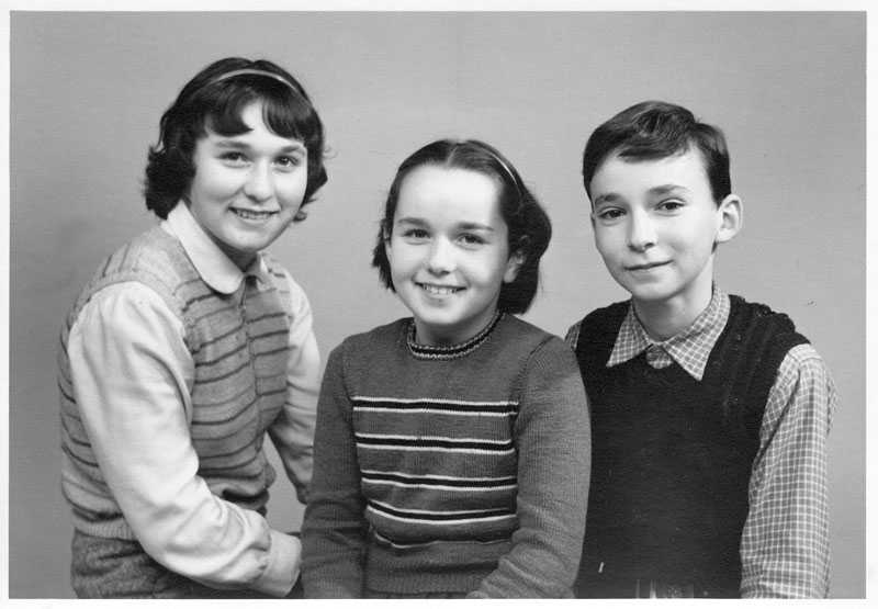 Fischer children 1955
